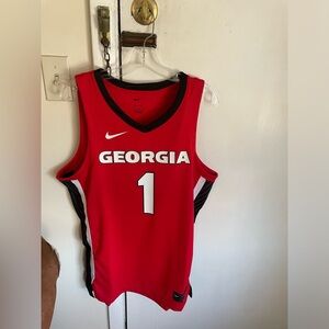 Georgia Bulldogs Nike men’s NCAA basketball jersey L